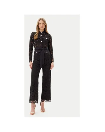 Pantaloni dama  ACPA000739, Bumbac/Poliamida, 29545, Negru