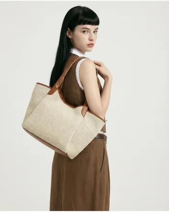 Geanta shopper Valoria Ultra, Alb