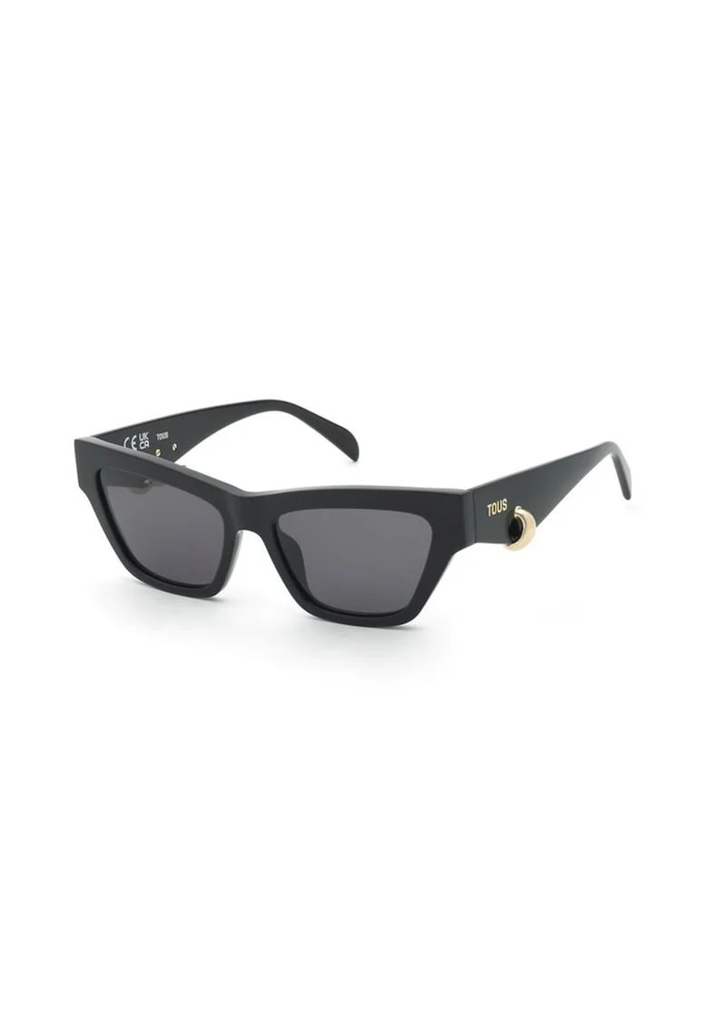 Ochelari de soare cat-eye, Negru