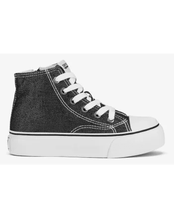 Tenisi fete  5905588718895, Textil, Negru, Negru