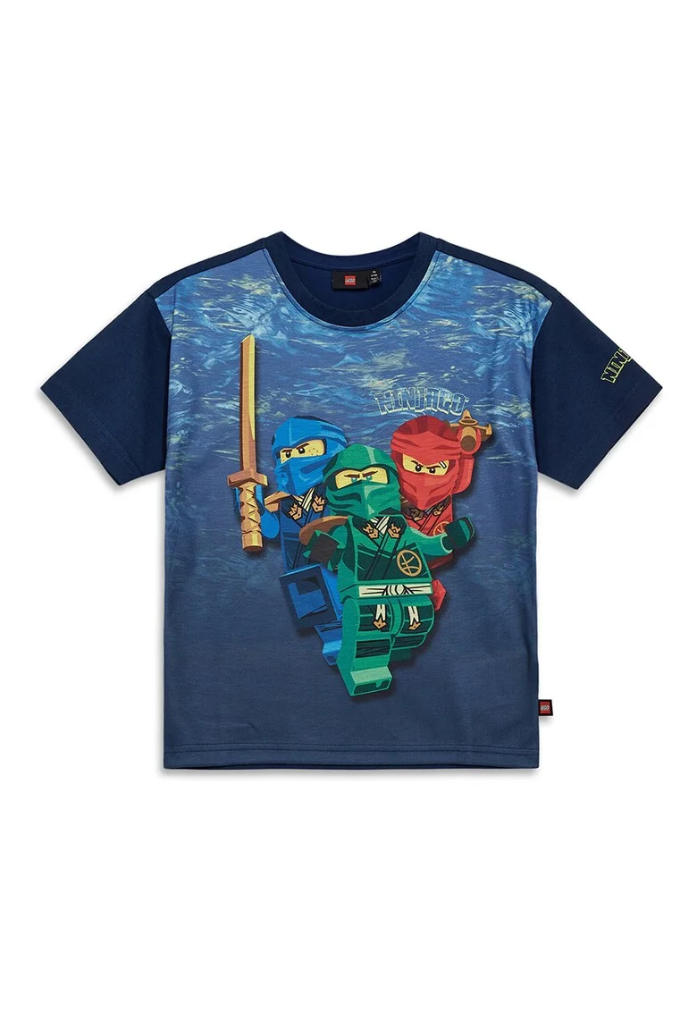Tricou baieti  12011456, Bumbac organic, 467945, Bleumarin