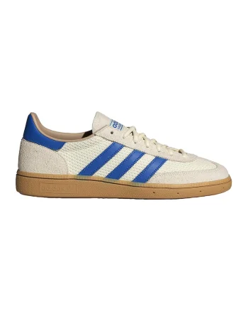 Pantofi sport din piele cu garnituri din material textil Handball Spezial, Albastru/Crem