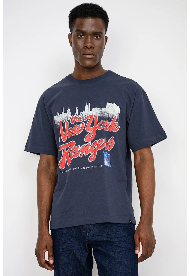 ’47, Tricou cu imprimeu New York Rangers Sigma, Gri carbune