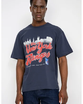’47, Tricou cu imprimeu New York Rangers Sigma, Gri carbune