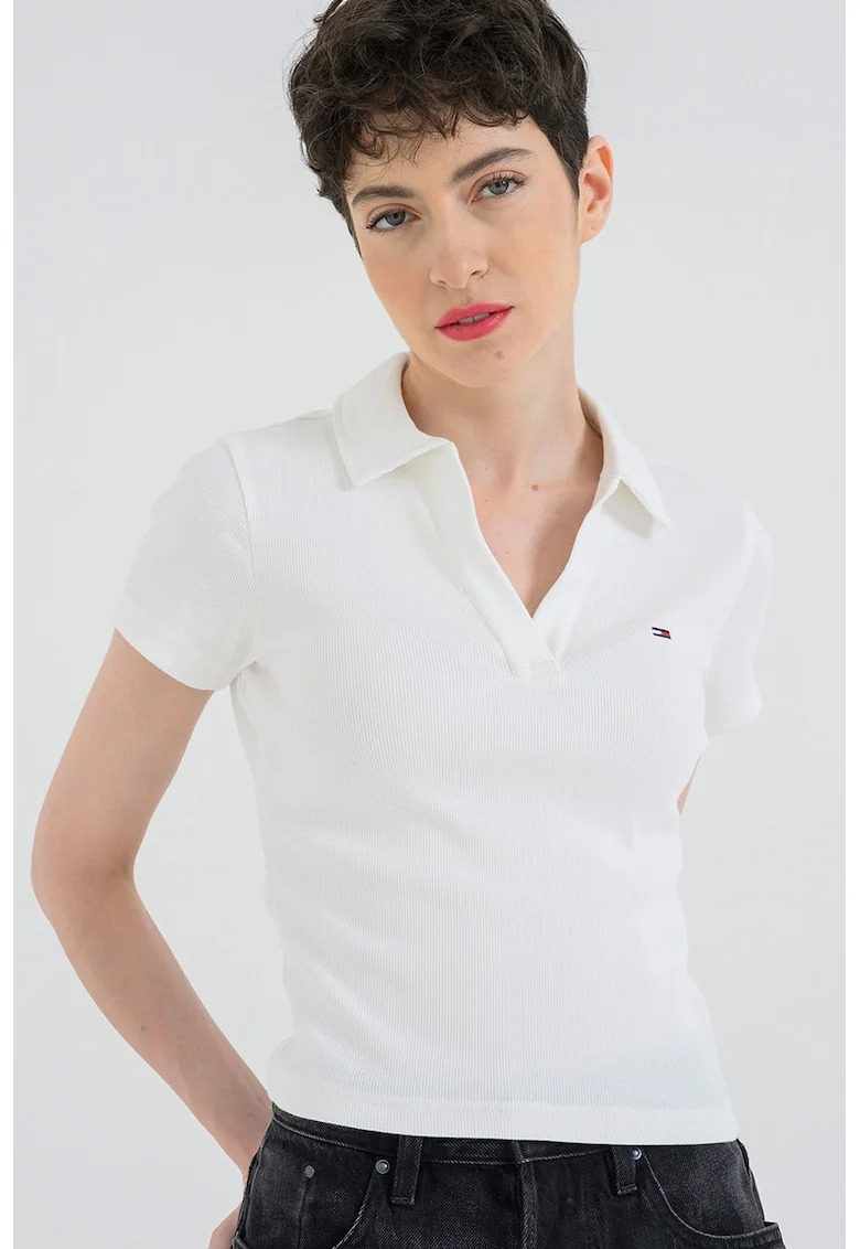 Tricou polo slim fit