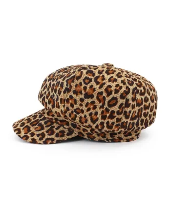 Sapca maro, animal print, Selman,