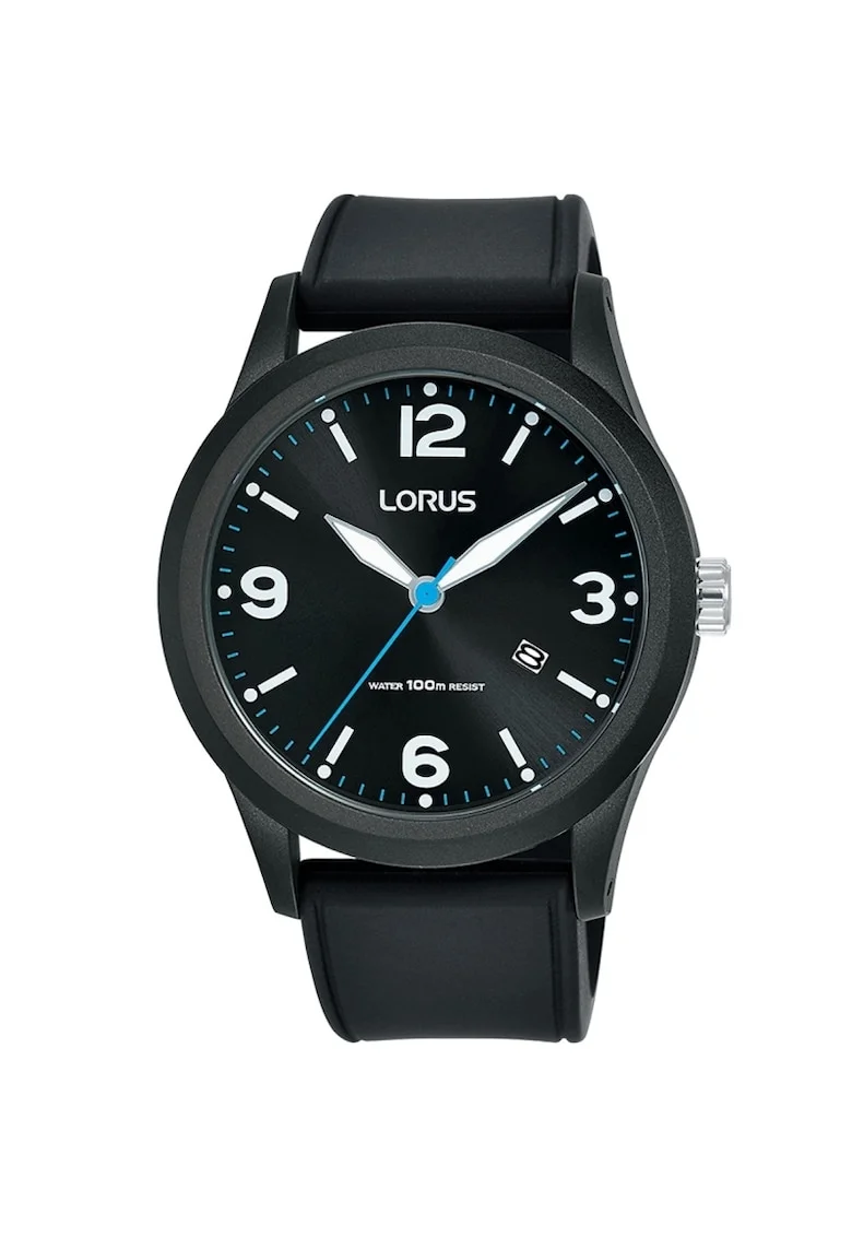 Ceas barbatesc Quartz, Negru