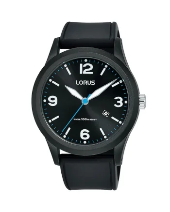 Ceas barbatesc Quartz, Negru