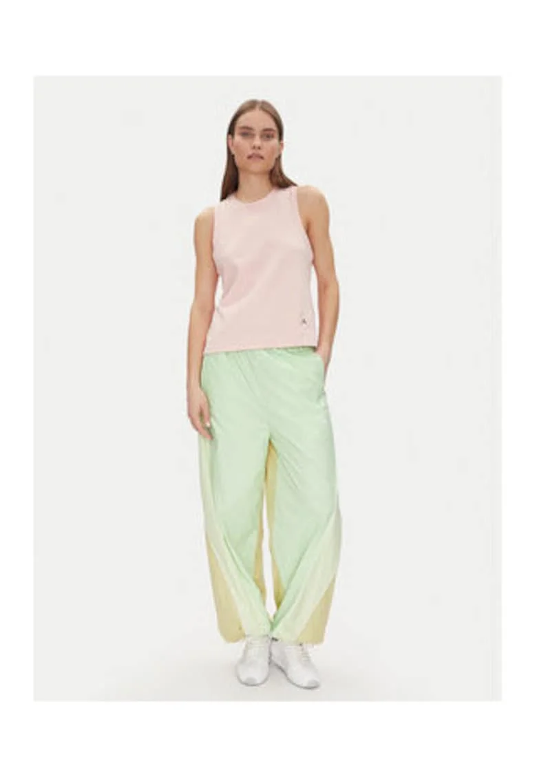 Pantaloni de trening din nailon cu croiala ampla