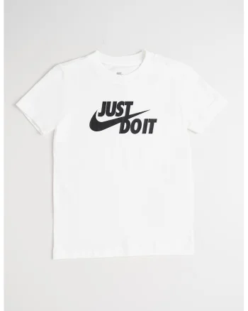 Tricou din bumbac cu decolteu la baza gatului, Alb