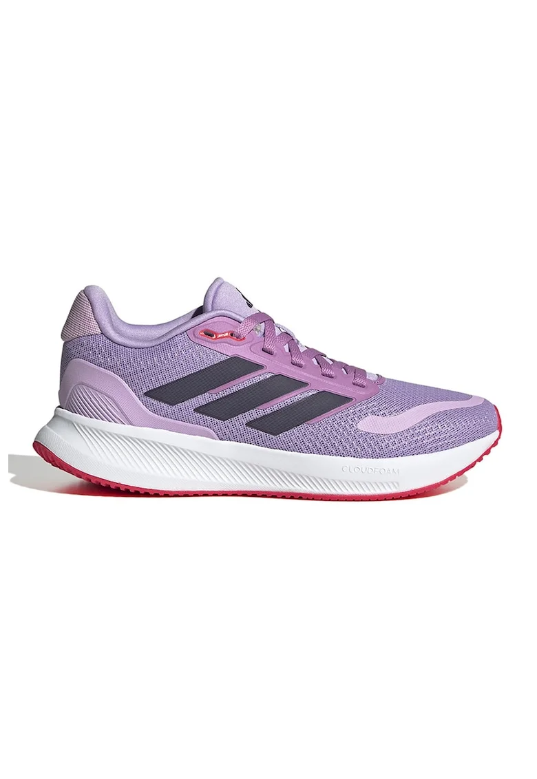 Pantofi sport Run Falcon 5 low-cut din plasa, Negru/Lila