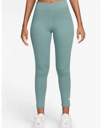 Colanti crop cu talie inalta, Verde menta