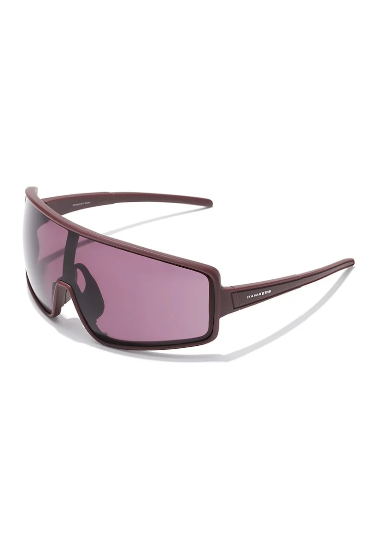 Ochelari de soare shield unisex Tiger, Visiniu