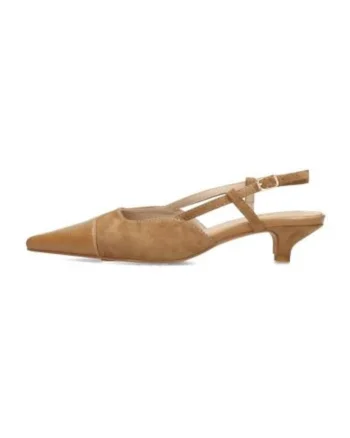 Pantofi slingback cu varf ascutit