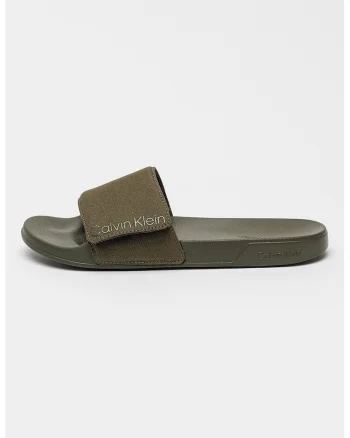 Papuci de panza cu velcro, Verde stins