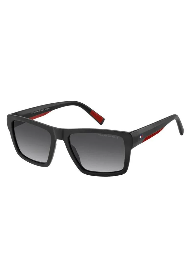 Ochelari de soare  56 mm, Negru, Patrat