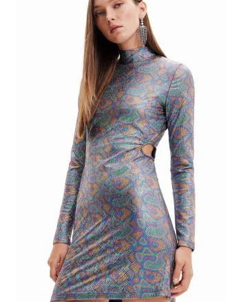 Rochie dama,  Poliester, Multicolor,