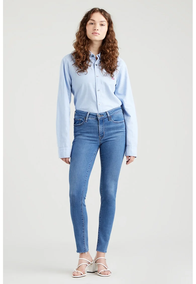 Blugi skinny cu talie medie 711™