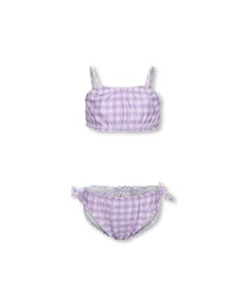 Costum de baie Fete,  301678595 Poliamida, Violet, Violet