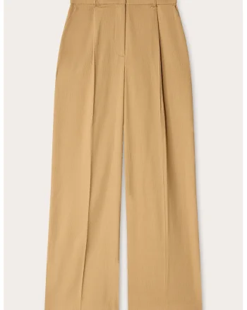 Pantaloni ampli, Bej