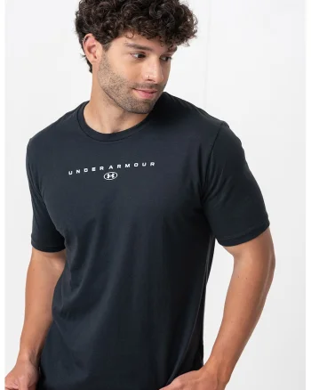 Tricou cu imprimeu logo Stacked, Albastru ultramarin