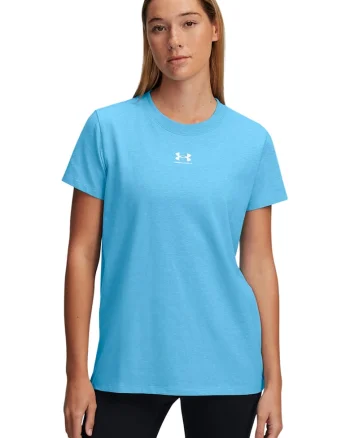 Tricou cu detaliu logo Rival Core, Albastru