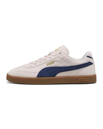 Pantofi sport Club II Era de piele intoarsa cu detaliu contrastant, Roz pal/Bleumarin