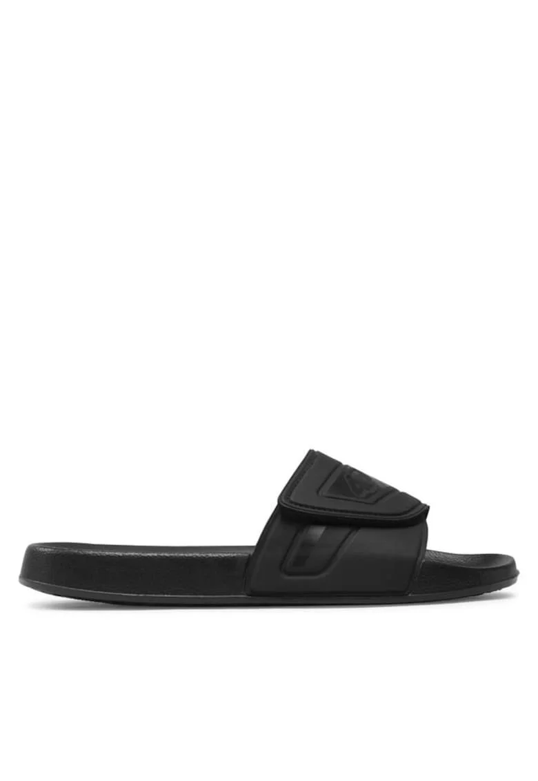 Papuci barbati  302897124, Sintetic/Textil, Negru, Negru