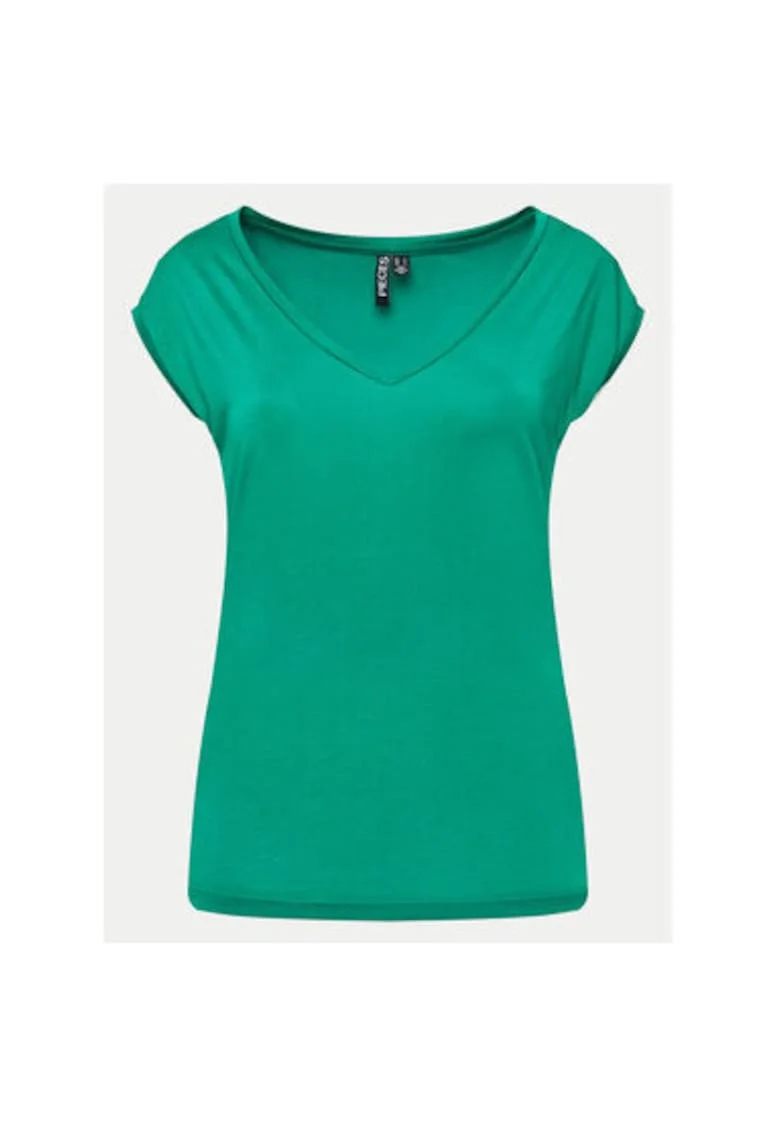 Tricou dama,  436376, Verde, Poliester,