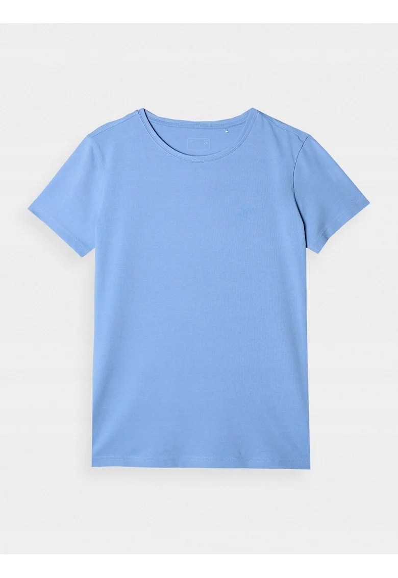 Tricou dama  Slim Fit, bumbac 95%, confortabil, elastic, albastru