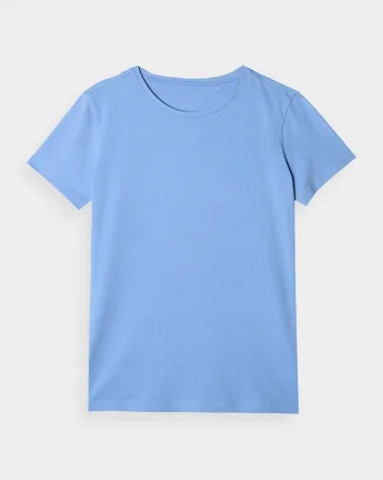 Tricou dama  Slim Fit, bumbac 95%, confortabil, elastic, albastru