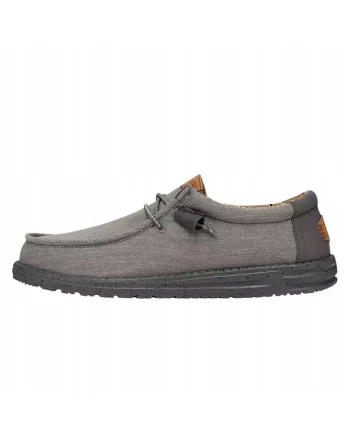 Wally Washed Canvas, Gri, Gri