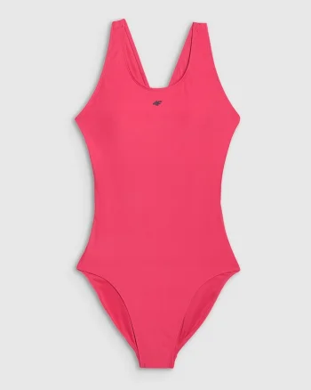 Costum de baie dintr-o singura piesa dama,  roz, elastan