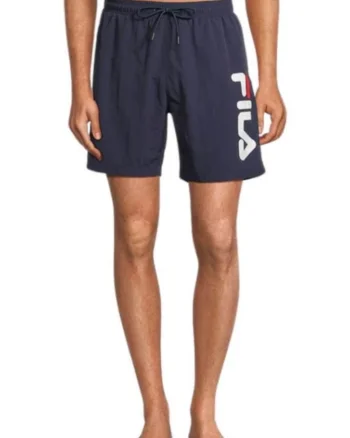 Pantaloni scurti de baie  bleumarin, sintetic