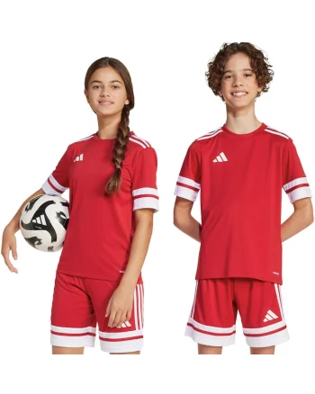 Tricou copii  Squadra 25, rosu, material reciclabil