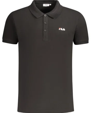 Tricou polo barbati,  100% bumbac, Negru, FAM0717, Negru