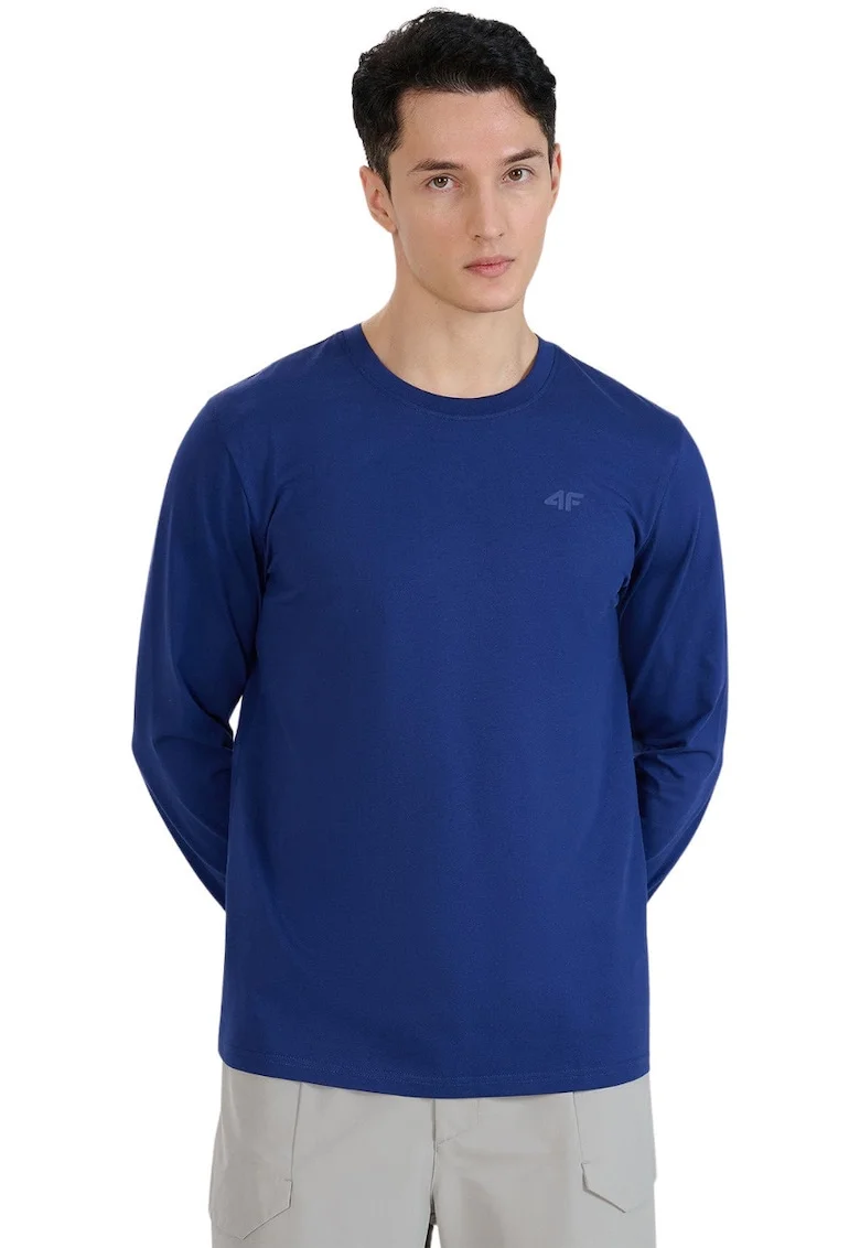 Tricou barbat  bleumarin, bumbac, Albastru