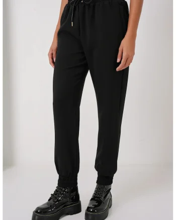 Pantaloni dama HiCCUP skinny, Negru