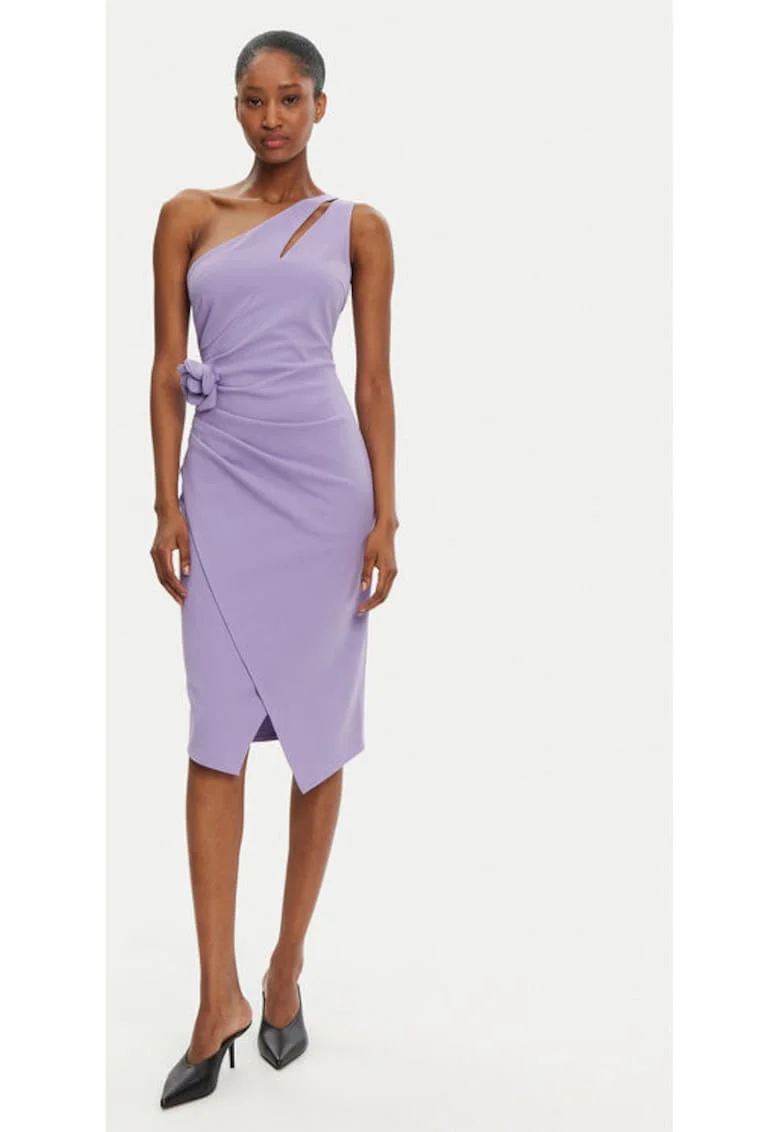 Rochie dama,  305265111, Poliester, Violet, Violet