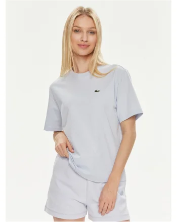 Tricou dama,  lejer, albastru deschis, bumbac