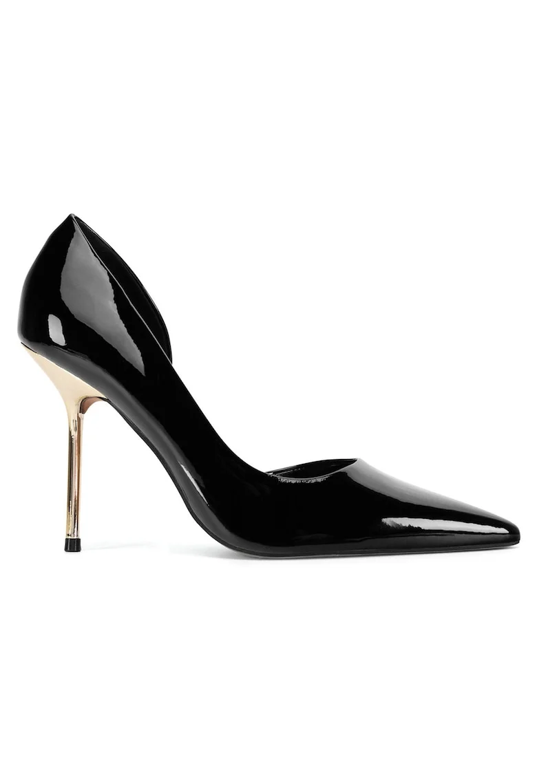 Pantofi dama,  CWF0003-04, eleganti, cu toc inalt, negru,