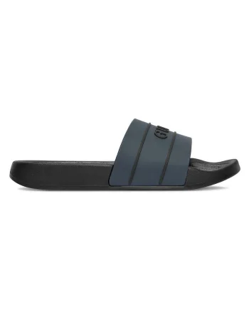 Papuci  bleumarin, material sintetic, Bleumarin