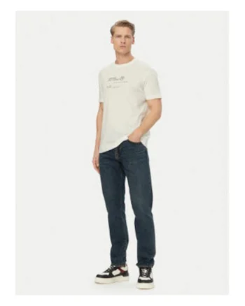 Blugi barbati,  bleumarin, slim fit, bumbac