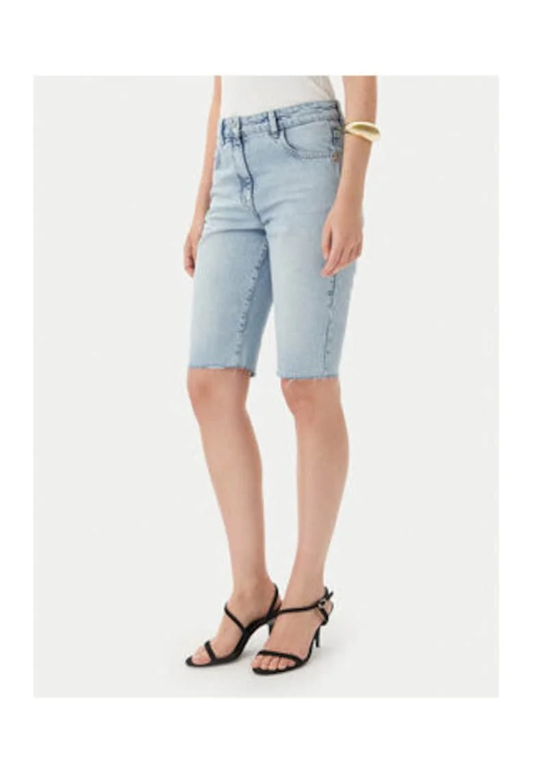 Pantaloni scurti din denim,  regular fit, albastru, bumbac
