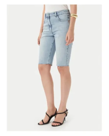 Pantaloni scurti din denim,  regular fit, albastru, bumbac