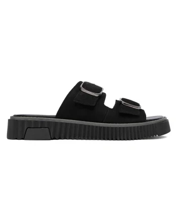 Papuci  dama, negru, Negru