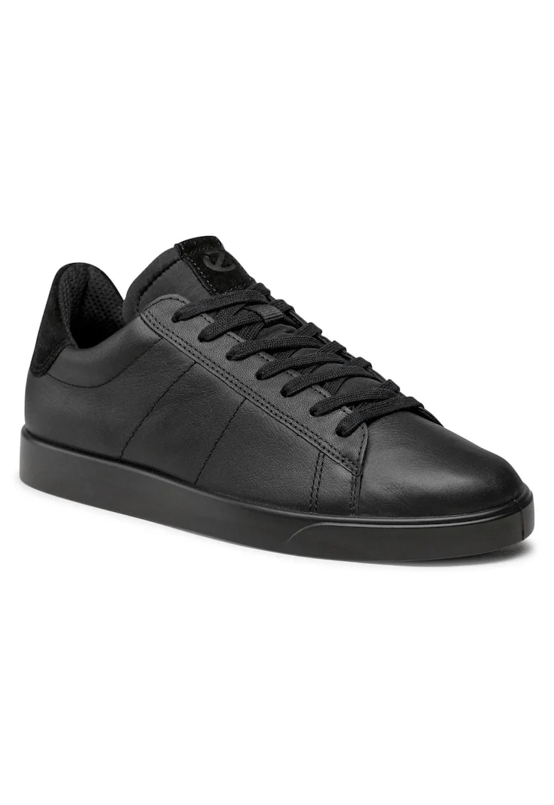 Tenisi barbati 209817256,  Piele naturala, Negru,