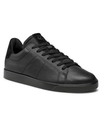 Tenisi barbati 209817256,  Piele naturala, Negru,