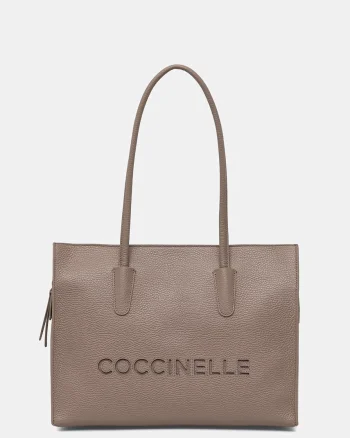 Coccinelle geantă shopper pentru femei din piele