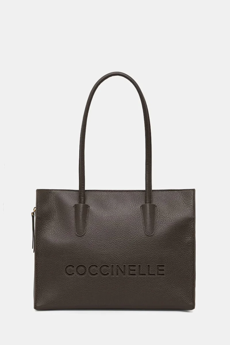 Coccinelle geantă shopper pentru femei din piele